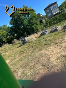 Oczyszczenie terenu, niwelacja, ziemia - Etap 1 - Niegowonice k. Zawiercia usunięcie materiałów 2