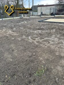 Usunięcie roślin, kamieni, niwelacja terenu - Etap 1 - Grabowa k. Zawiercia niwelacja 2