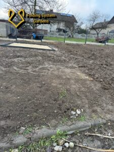 Usunięcie roślin, kamieni, niwelacja terenu - Etap 1 - Grabowa k. Zawiercia placyk